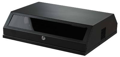 Coffret mural 19" compact 3u + 5u - noir