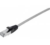 Cordon RJ45 Cat. 6A S/FTP - Arm Acier 0.5m 