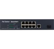 Switch 8 ports 10/100 PoE+ 120W + 1 port Gigabit Uplink combo RJ45/SFP