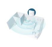 Point d'accès WiFi AC1200 mural PoE