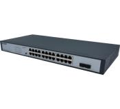 Switch 24 ports Gigabit PoE+ Budget 280W et 2 ports SFP